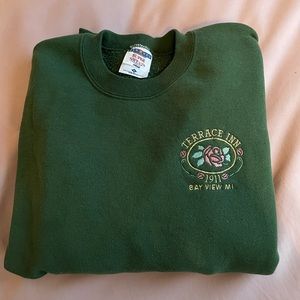 Vintage rose crewneck